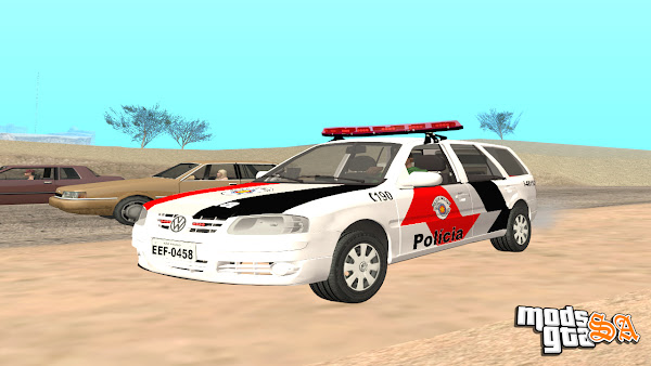 Volkswagen Parati PMESP para GTA San Andreas